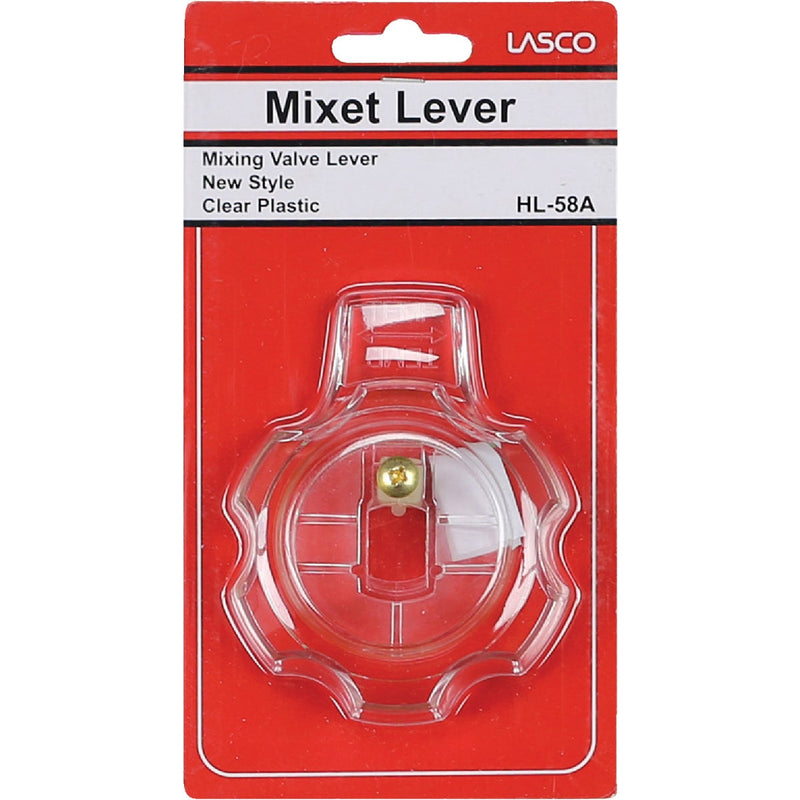 Lasco Mixet Lever Handle Clear Tub & Shower Handle Kit