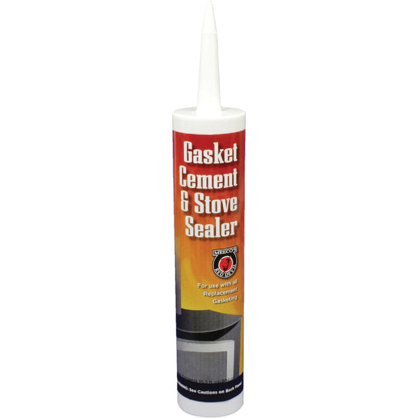 Meeco's Red Devil 10.3 Oz. Black Gasket Cement and Stove Sealer