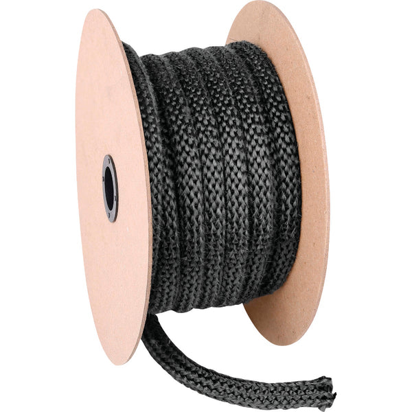 Meeco's Red Devil 1 In. x 25 Ft. Black Rope  Gasketing (Bulk)