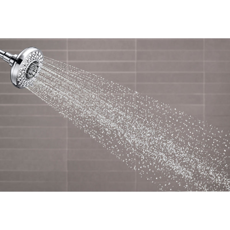 Kohler Enlighten 5-Spray Multifunction 1.75 GPM Fixed Shower Head, Chrome