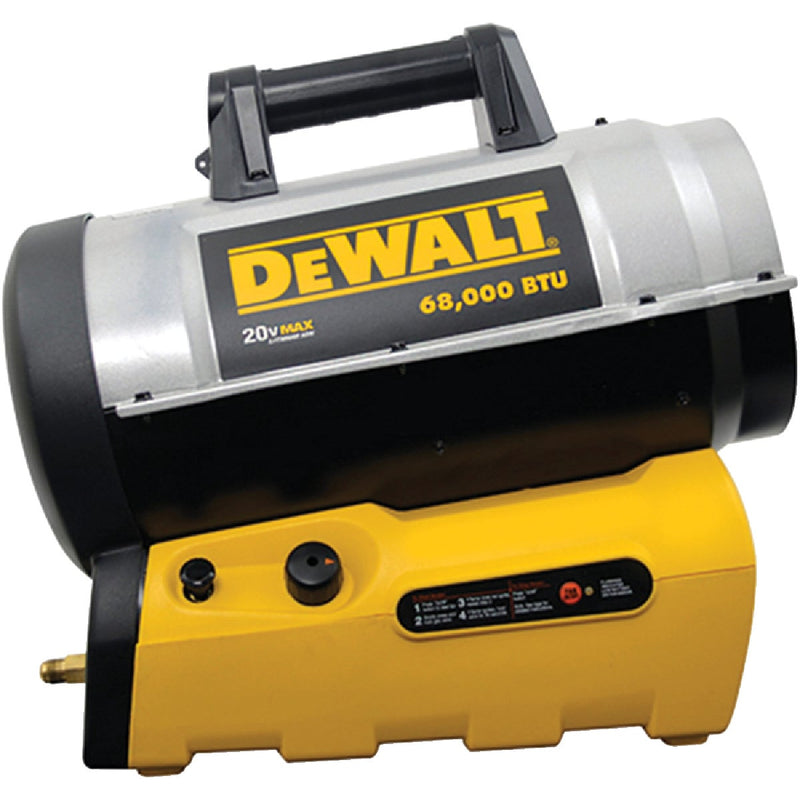 DEWALT 68,000 BTU Propane Forced Air Heater