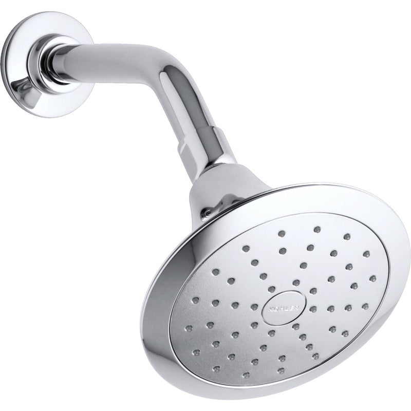 Kohler Forte 1-Spray 1.75 GPM Fixed Shower Head, Chrome