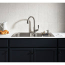 Kohler Malleco 1-Handle Lever Pull-Down Kitchen Faucet, Stainless