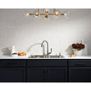 Kohler Malleco 1-Handle Lever Pull-Down Kitchen Faucet, Stainless