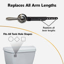 Korky StrongARM Universal Brushed Nickel Tank Lever with Faucet Style Handle