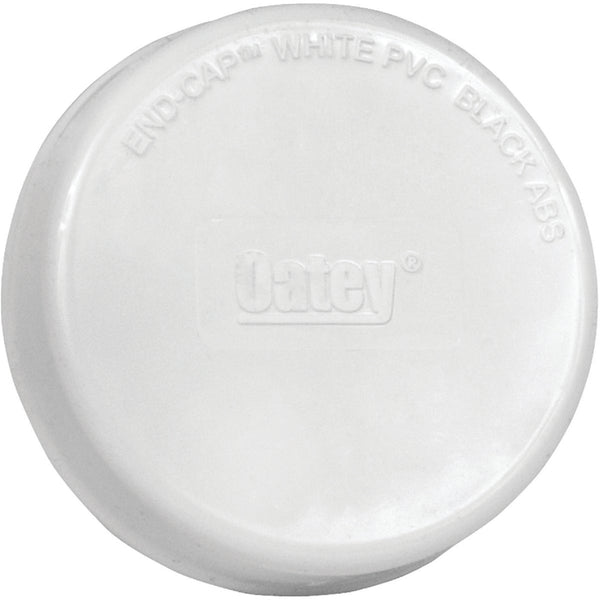 Oatey 3 In. Inset Plastic DWV End-Cap Test Cap