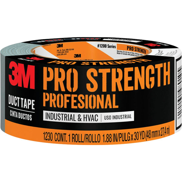 3M 1.88 In. x 30 Yd. Pro Strength Duct Tape, Gray