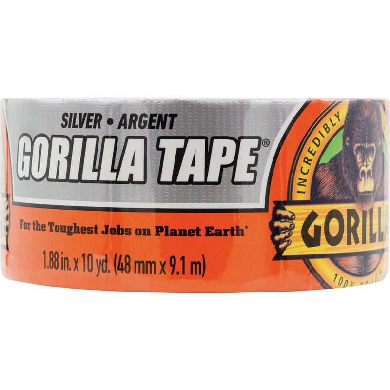 Gorilla 1.88 In. x 10 Yd. Heavy-Duty Duct Tape, Silver