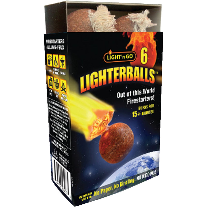 Light'n Go Lighterballs Fire Starter (6-Pack)