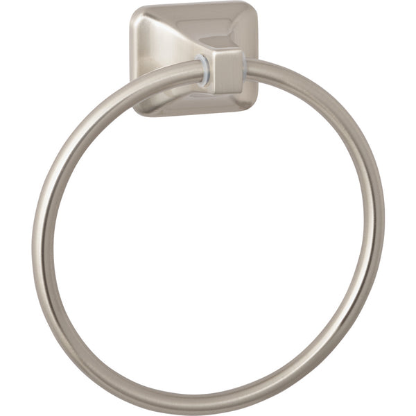 Home Impressions Vista Brushed Nickel Towel Ring