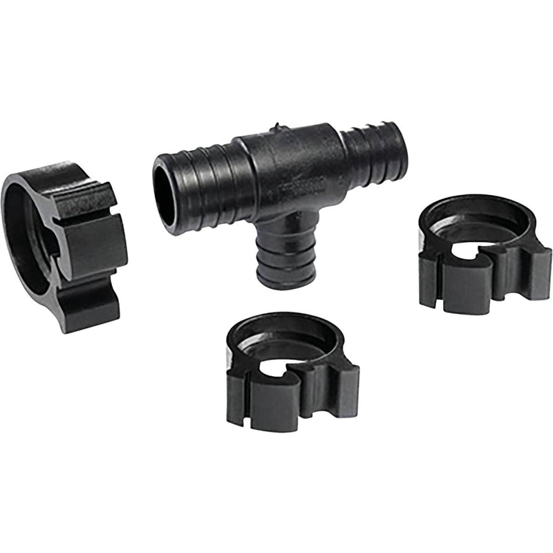 Flair-It 1 PEXLock In. x 3/4 In. x 3/4 In. Plastic Reducing PEX Tee