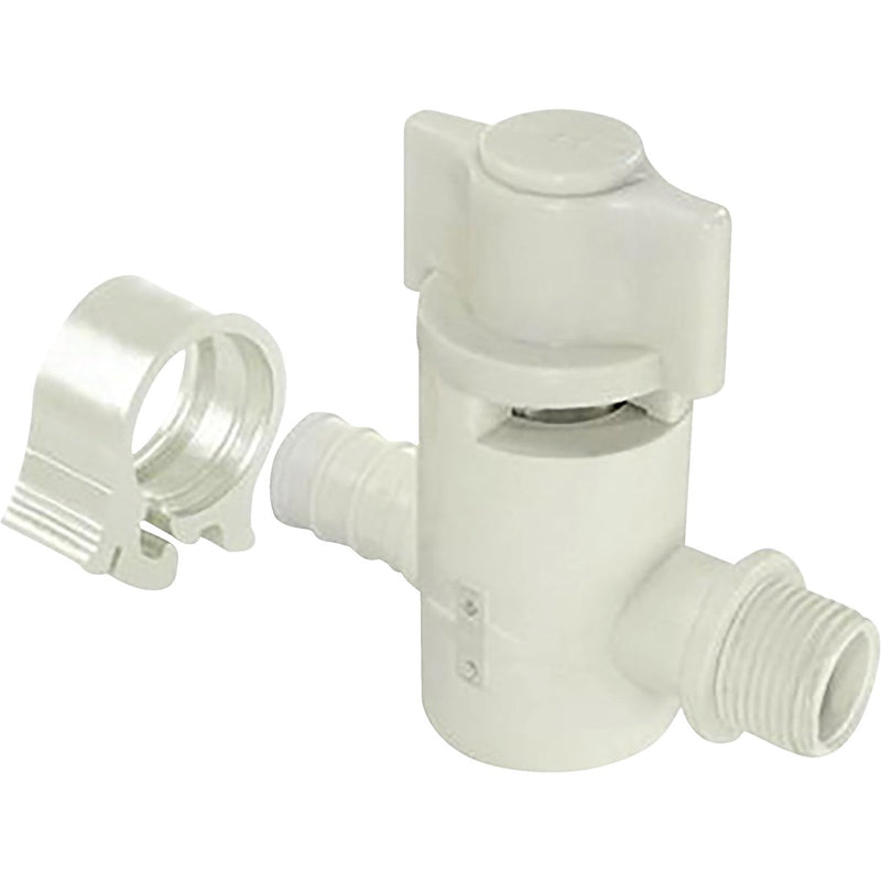 Flair-It PEXLock 1/2 In. x 3/8 In. Straight Compression Valve