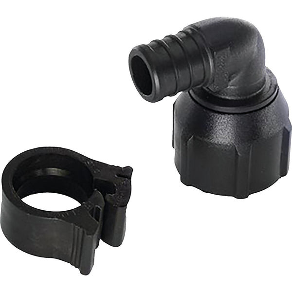 Flair-It PEXLock 3/4 In. x 3/4 In. FPT 90 Deg. Plastic Compression Female Swivel PEX Elbow (1/4 Bend)