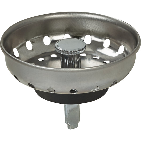 Do it 3-1/2 In. Stainless Steel Basket Strainer Stopper