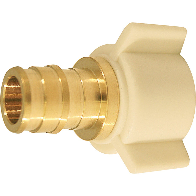 Apollo Retail 1 In. x 1 In. Brass Insert Fitting FIP PEX-A Adapter