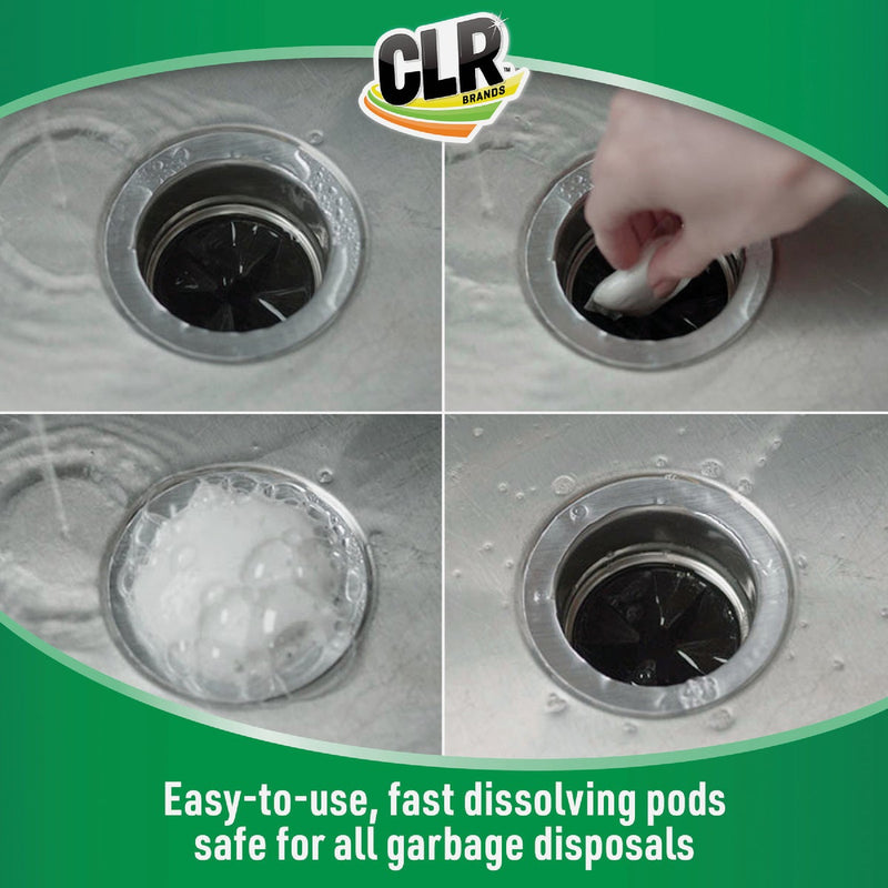 CLR Fresh & Clean Foaming Garbage Disposer Cleaner Pods (5-Count)