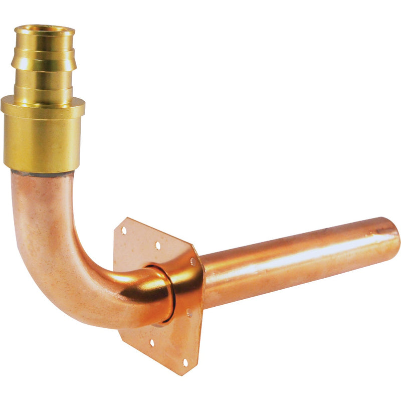 Apollo Retail 3/4 In. Barb x 4 In. x 8 In. Copper PEX A Stubout with Ear