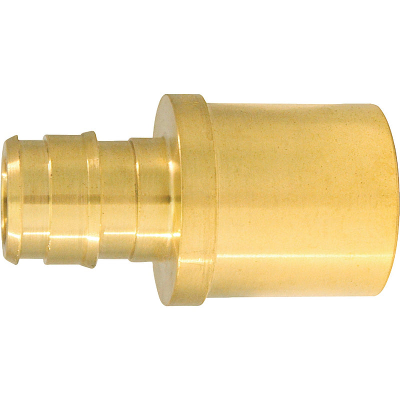 Apollo Retail 1/2 In. x 3/4 In. Brass Insert Fitting MSWT PEX-A Adapter