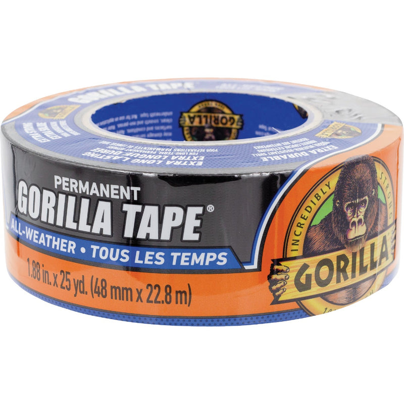 Gorilla 1.88 In. x 25 Yd. All Weather Repair Tape, Black