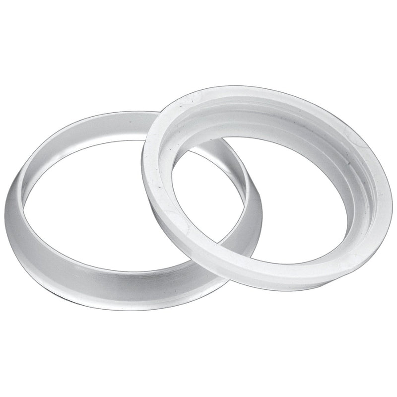 Do it Best 1-1/4 In. x 1-1/4 In. Clear Poly Slip Joint Washer (2-Pack)