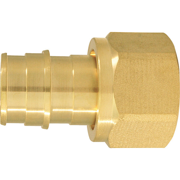 Apollo Retail 3/4 In. x 3/4 In. Brass Insert Fitting FSWVL PEX-A Adapter