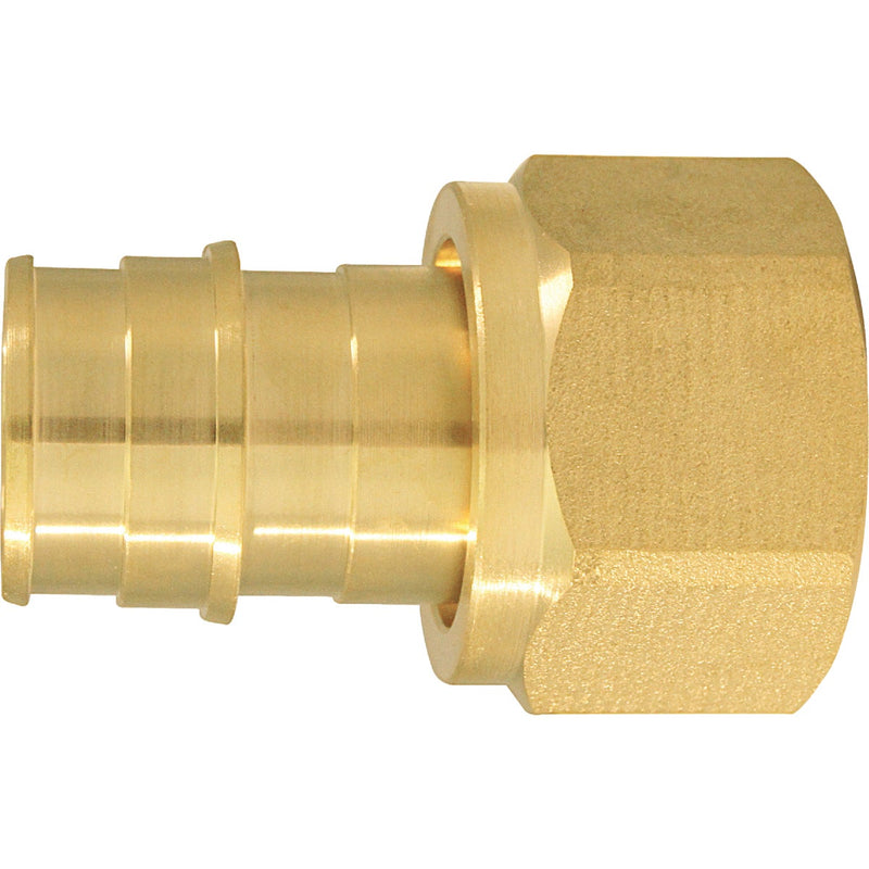 Apollo Retail 3/4 In. x 3/4 In. Brass Insert Fitting FSWVL PEX-A Adapter