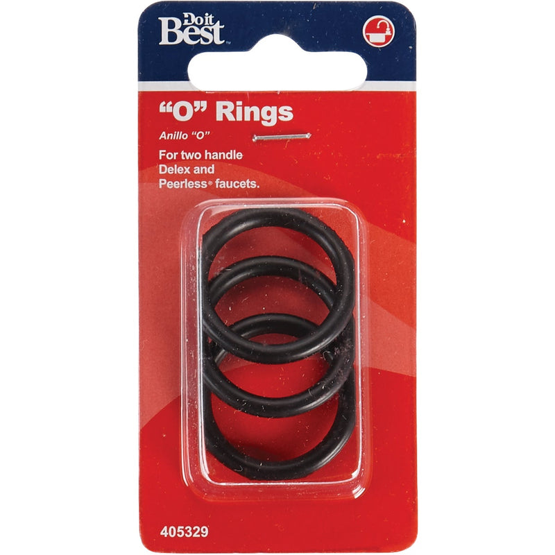 Do it Best Black O-Ring Rubber Faucet Washer (3 Ct.)