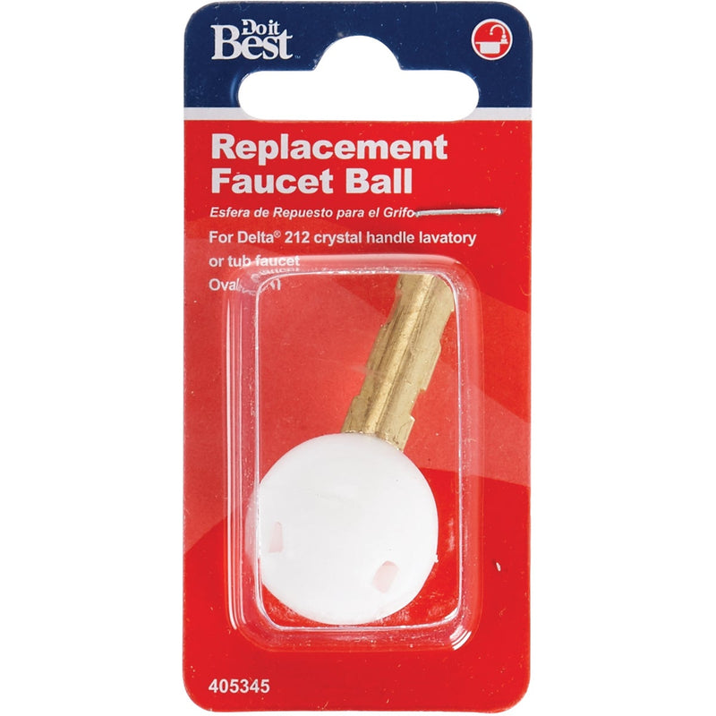 Do it Best Metal Ball Replacement for Delta 212 Crystal Handle/Peerless
