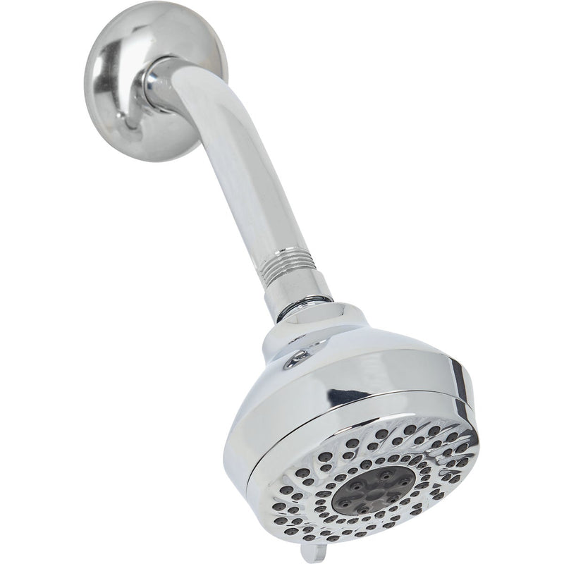 Home Impressions 6-Spray 1.8 GPM Fixed Shower Head, Chrome