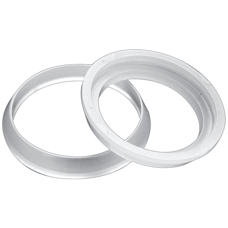 Do it Best 1-1/2 In. x 1-1/2 In. Clear Poly Slip Joint Washer (2-Pack)