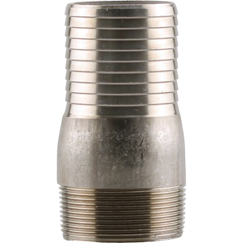 PLUMB-EEZE 1/2 In. MPT Stainless Steel Insert Adapter