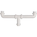 Keeney 1-1/2 In. x 16 In. White Polypropylene Center Outlet Waste