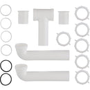 Keeney 1-1/2 In. x 16 In. White Polypropylene Center Outlet Waste