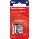 Do it 55/64"-27 Male Faucet to 3/4" Male Hose Faucet Adapter, Low Lead