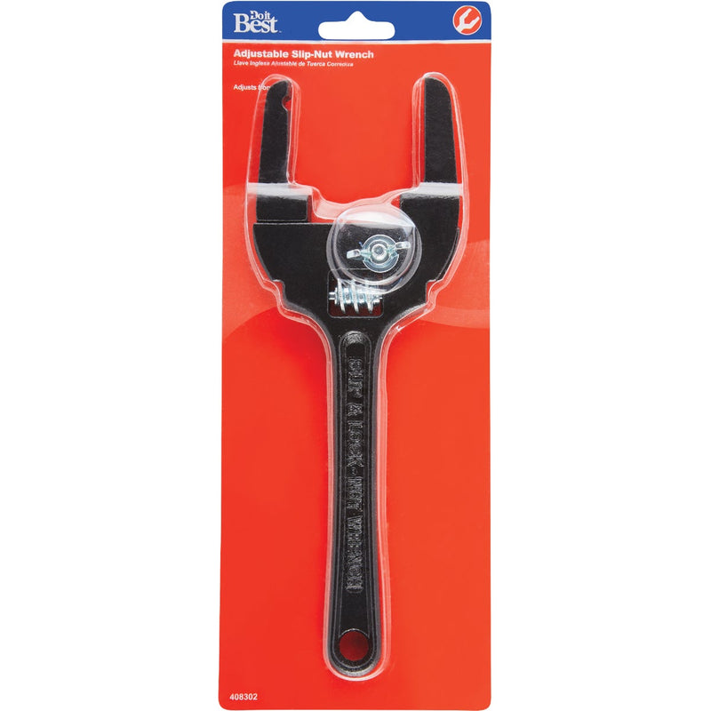 Do it Adjustable 1 In. to 3 In. Cadmium-Plated Slip/Lock Nut Wrench