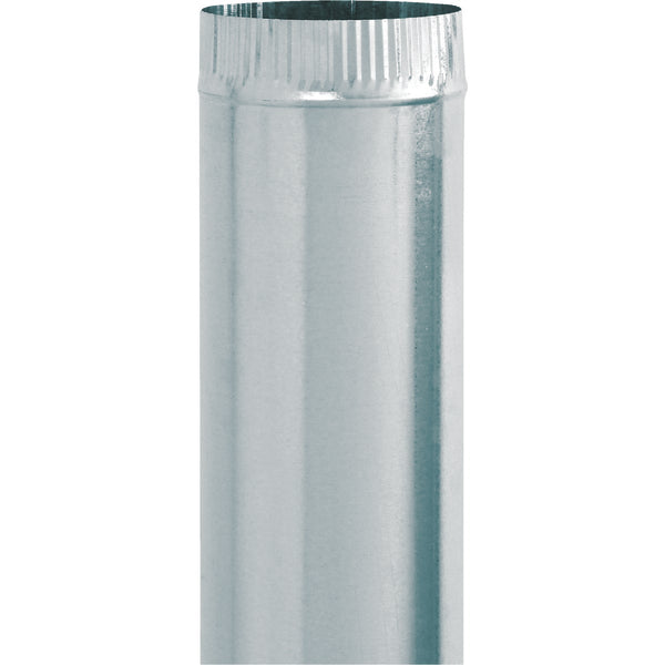 Imperial 24 Ga. 7 In. x 24 In. Galvanized Furnace Pipe