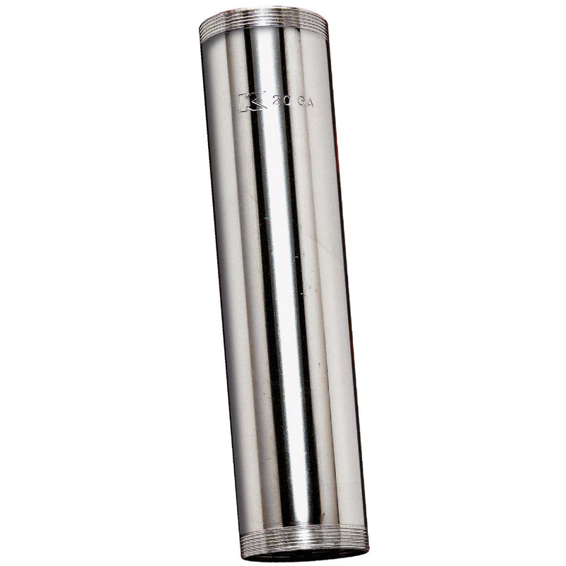 Keeney 1-1/2 In. x 12 In. Chrome Plated Threaded Tube