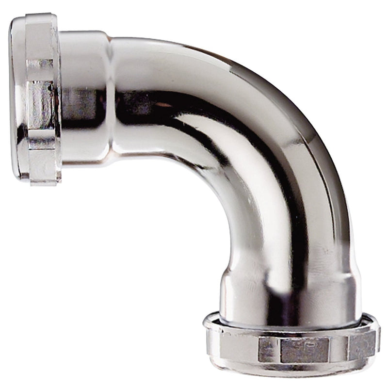 Do it Best 1-1/2 In. Chrome-Plated Elbow