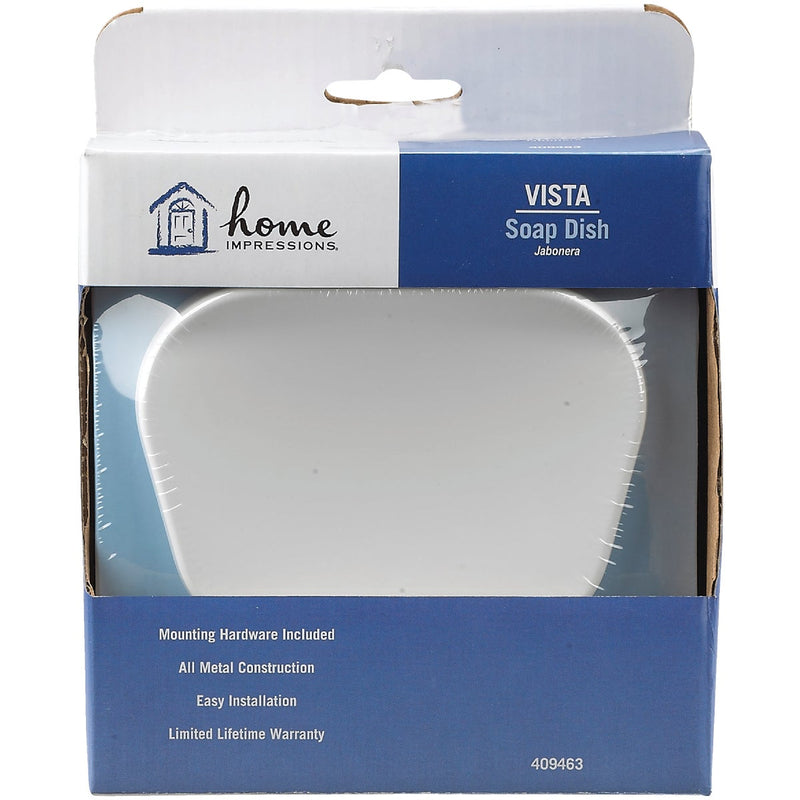 Home Impressions Vista White Soap Dish