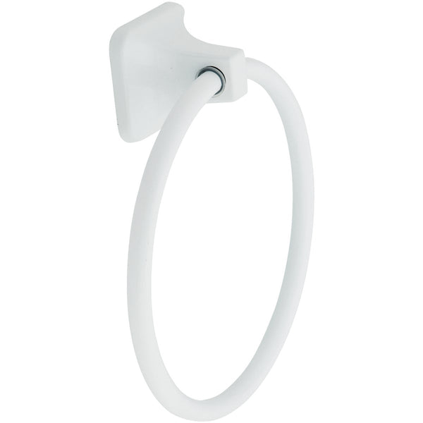 Home Impressions Vista White Towel Ring