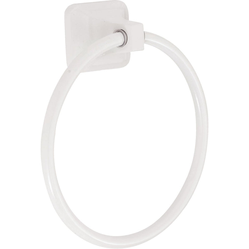 Home Impressions Vista White Towel Ring