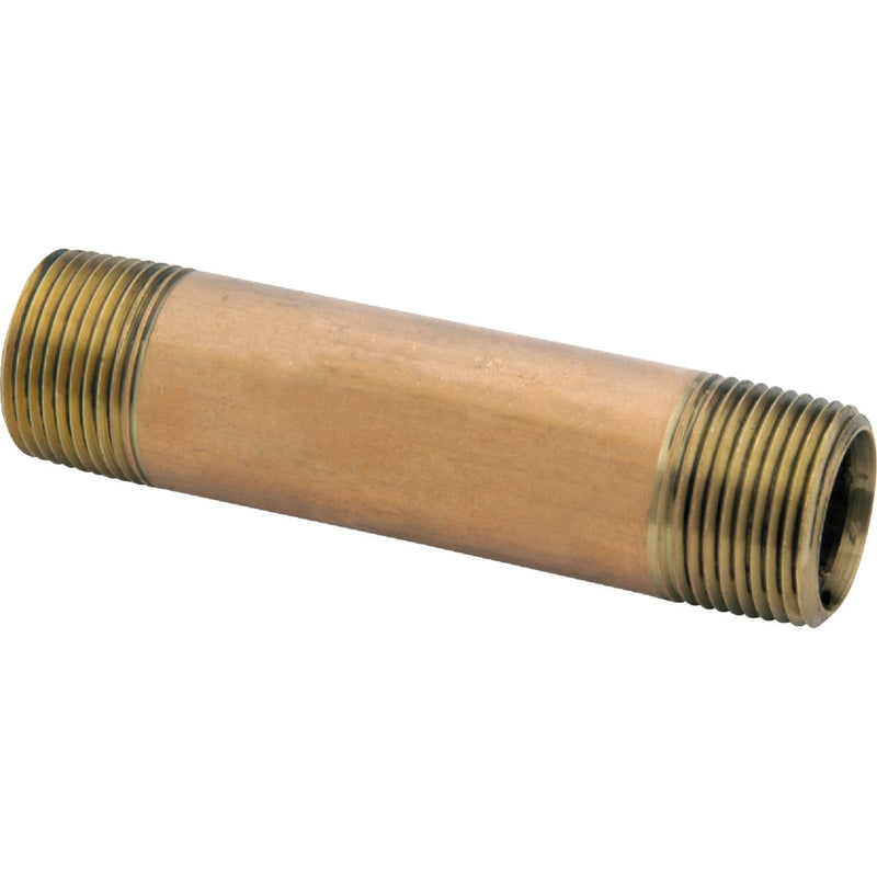 Anderson Metals 3/4 In. x 2 In. Red Brass Nipple