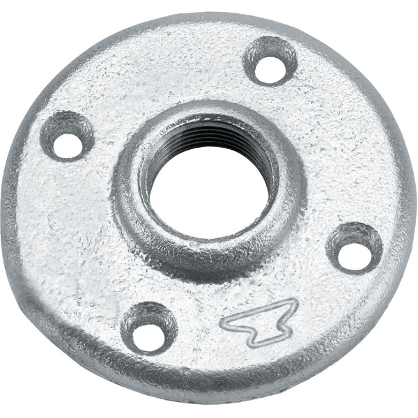 Anvil 1-1/2 In. Malleable Iron Galvanized Floor Flange