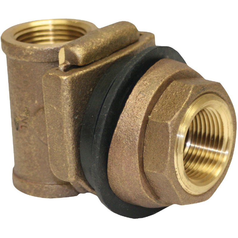 Merrill 1 In. x 1 In. FPT No-Lead Brass Pitless Adapter