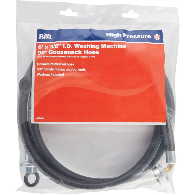 Do it 3/4 In. FGH X 6 Ft. Reinforced EPDM Rubber Washing Machine Hose