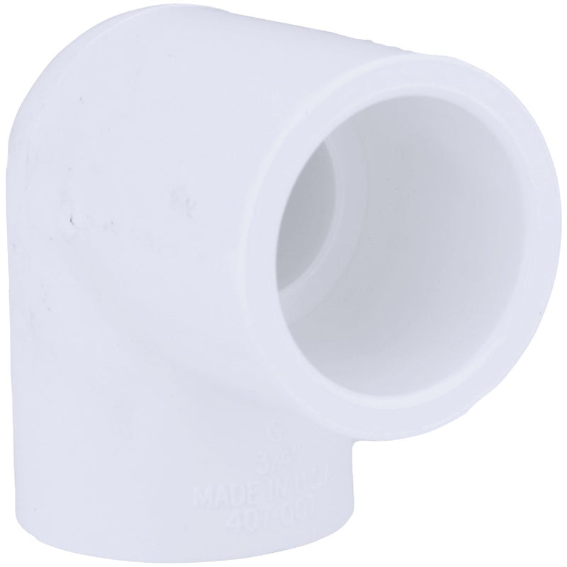 Charlotte Pipe 3/4 In. Slip x 3/4 In. Female Schedule 40 90 Deg. PVC Elbow (1/4 Bend)