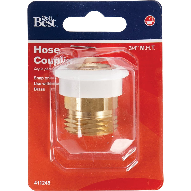 Do it Best 3/4" Male Snap On Hose Coupling Faucet Adapter