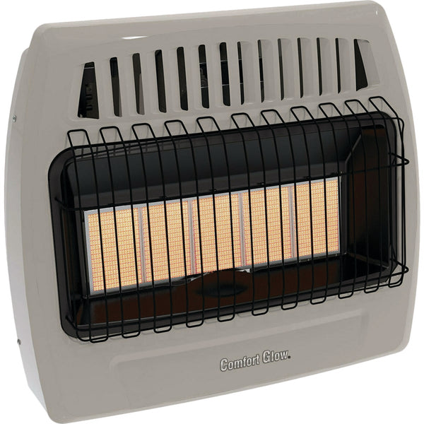 Comfort Glow 30,000 BTU Natural Gas or Propane Vent Free Infrared Plaque Gas Wall Heater