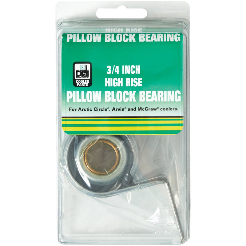 Dial 3/4 In. High Rise Pillow Block Bearing