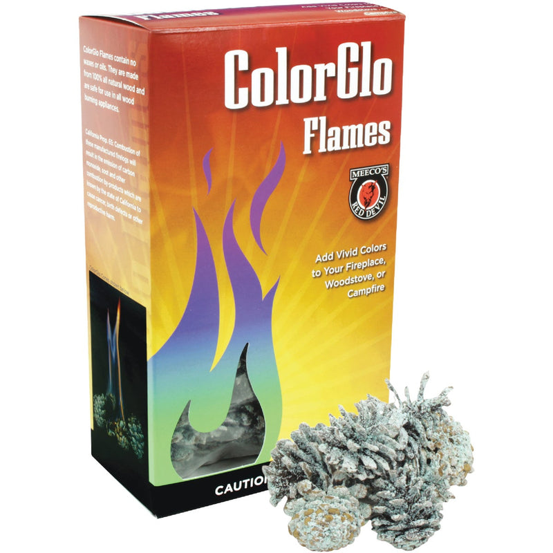 Meeco's Red Devil ColorGlo 1 Lb. Color Flame Cones